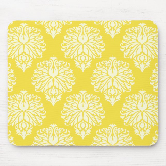 Tapis De Souris Beurre Jaune Chalet Sud Damas (Devant)