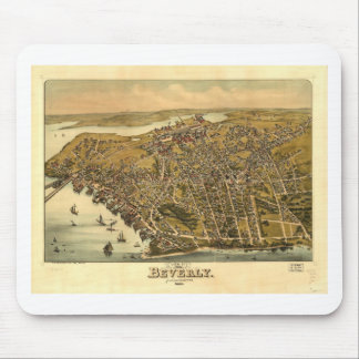 Tapis De Souris Beverly, le Massachusetts en 1886