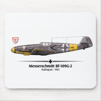 Tapis De Souris Bf-109G-2 - Luftwaffe - Bataille de Stalingrad - 1