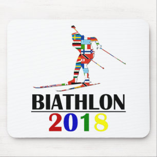 TAPIS DE SOURIS BIATHLON 2018