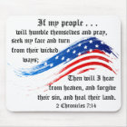 Bible Verse 2 Chroniques 7:14, USA Drapeau Mousepa