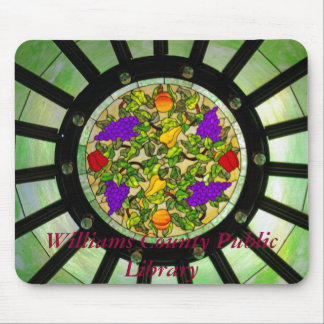 Tapis De Souris Bibliothèque publique du comté de Williams de dôme