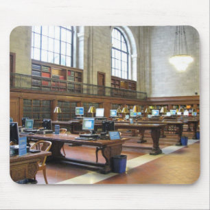 Tapis De Souris Bibliothèque publique Mousepad de NY