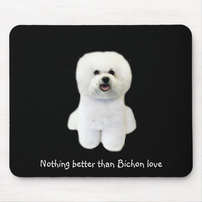 Tapis De Souris Bichon Mousepad (Devant)
