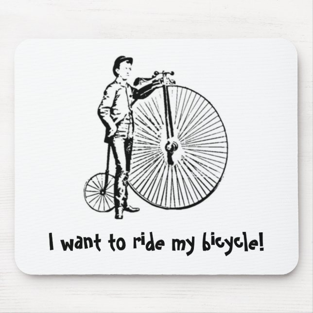Tapis De Souris Bicyclette (Devant)