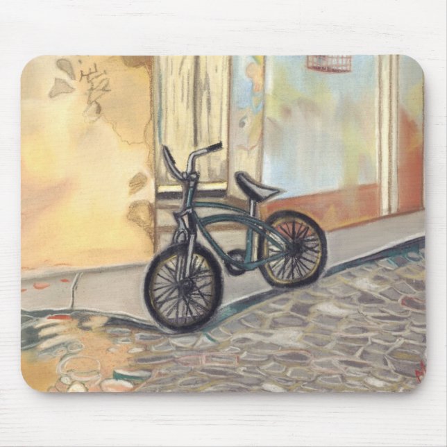 Tapis De Souris bicyclette cubaine (Devant)
