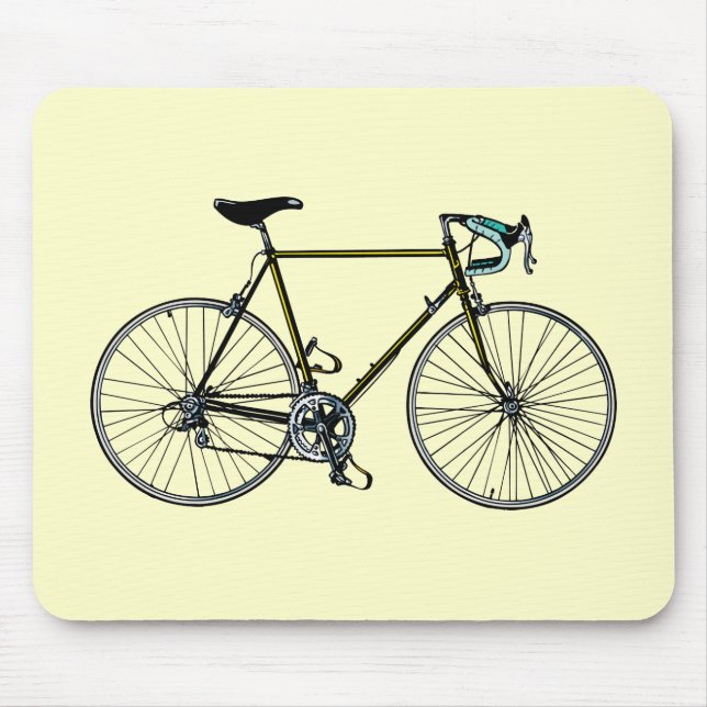 Tapis De Souris Bicyclette Mousepad (Devant)
