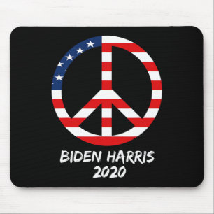Tapis De Souris Biden Harris Élection Démocratique Usa Drapeau Pai