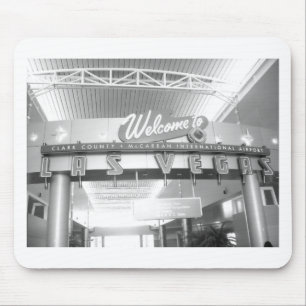 Tapis De Souris Bienvenue à Las Vegas