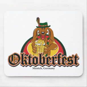 Tapis De Souris Bière Doxie pour la fête de la bière