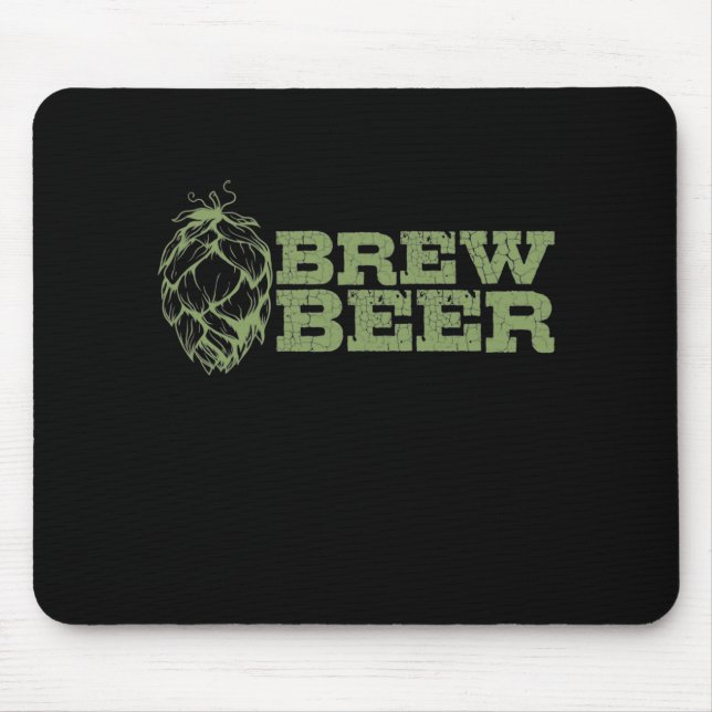 Tapis De Souris Bières de houblon et malt (Devant)