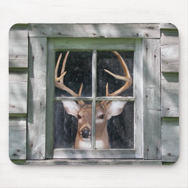 Tapis De Souris Big Buck dans la fenêtre cabine (Devant)