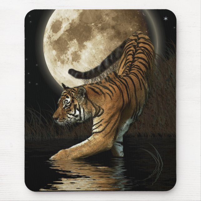 Tapis De Souris BIG CAT Bengale, Sibérie Indian Tiger, MousePads (Devant)