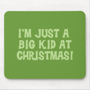 Tapis De Souris Big Kid à Noël Tshirts et cadeaux
