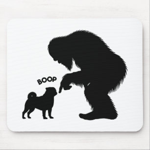Tapis De Souris Bigfoot Sasquatch Carlin Nez Boop