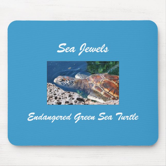 Tapis De Souris Bijoux en mer Mousepad (Devant)
