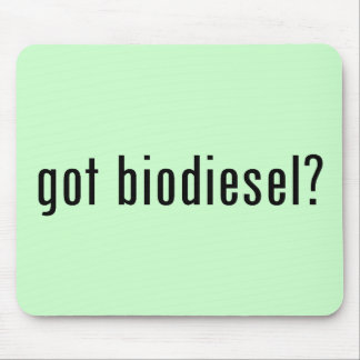 Tapis De Souris biodiesel obtenu ?