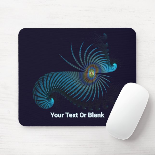 Tapis De Souris Bioluminescent Alien Sea Life (Avec souris)