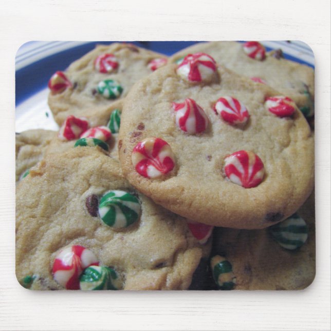 Tapis De Souris Biscuits de Noël (Devant)