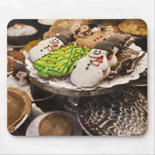 Tapis De Souris Biscuits de Noël sur l'affichage à New York City