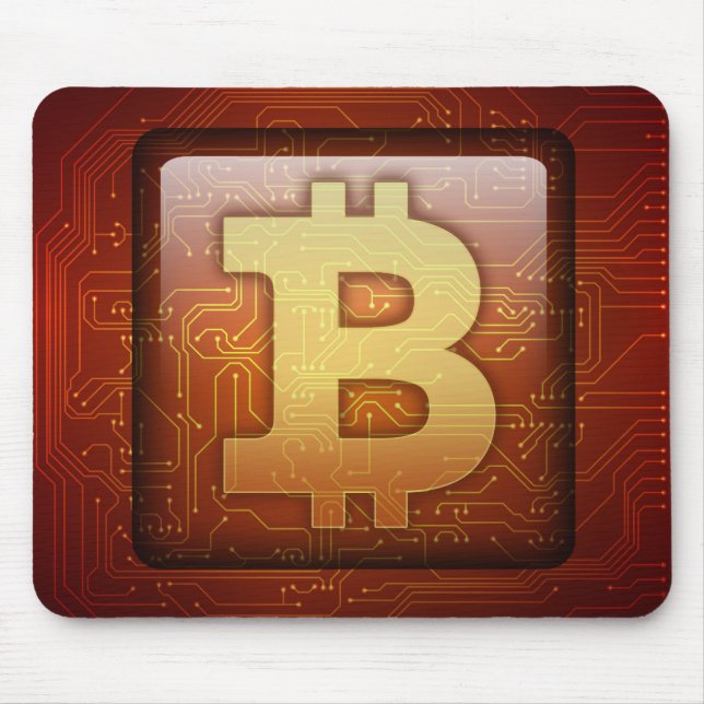 Tapis De Souris Bitcoin (Devant)