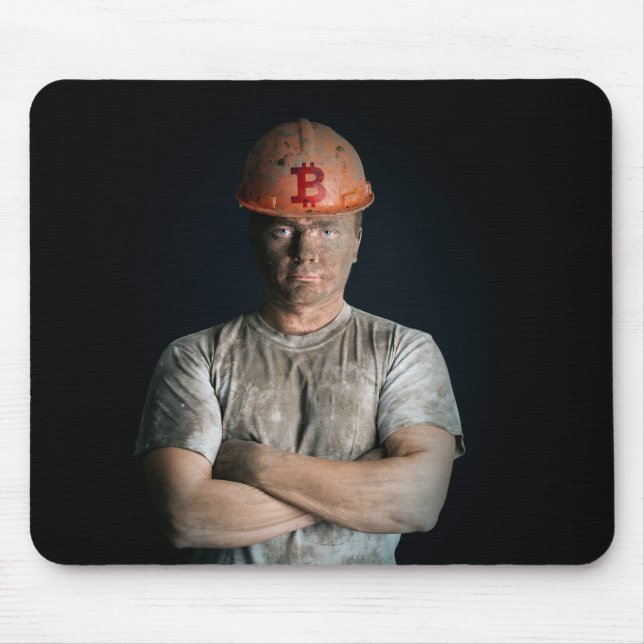 Tapis De Souris Bitcoin (Devant)