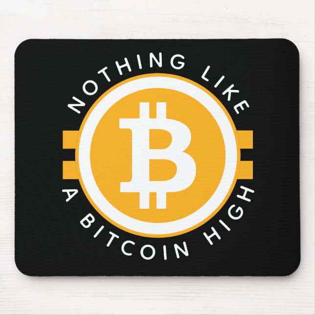 Tapis De Souris Bitcoin élevé (Devant)