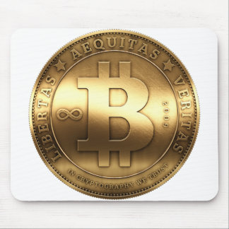 Tapis De Souris Bitcoin en laiton