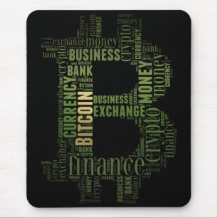 Tapis De Souris Bitcoin logo graphique