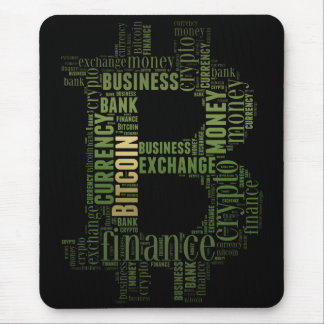 Tapis De Souris Bitcoin logo graphique