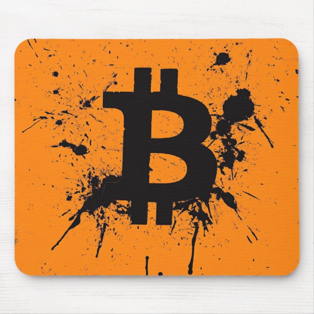 Tapis De Souris Bitcoin Mousepad (Devant)