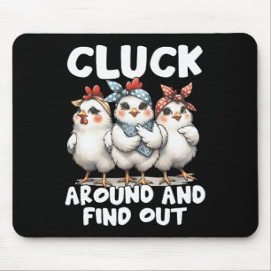 Tapis De Souris Blablaterie et Découvrir Blague de Poulet Drôle Sa
