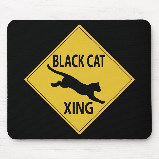 Tapis De Souris Black Cat Xing (Devant)