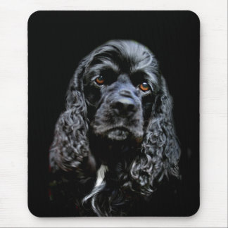 Tapis De Souris Black Cocker Spaniel