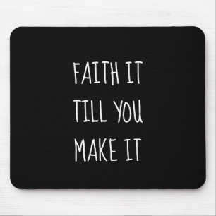 Tapis De Souris Black Faith It Mouse Pad