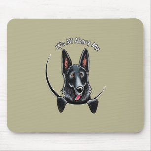 Tapis De Souris Black German Shepherd IAAM