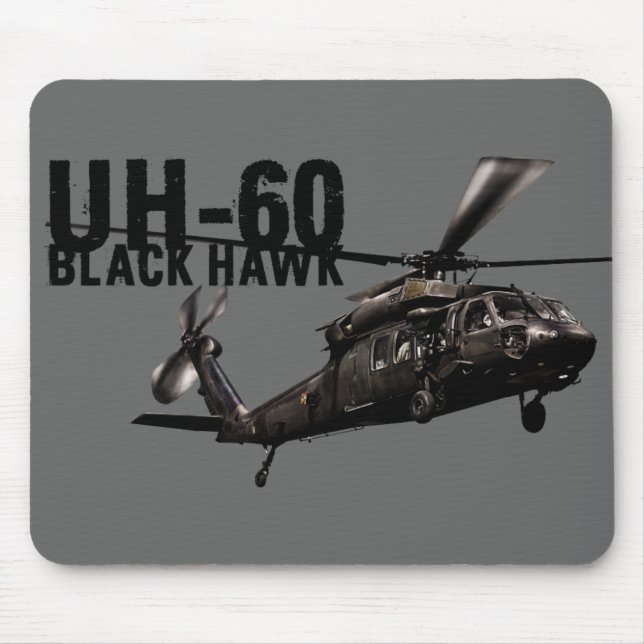 Tapis De Souris Black Hawk (Devant)