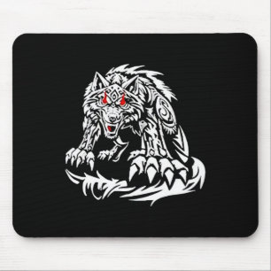 Tapis De Souris Black Jacob Fatu Wolf