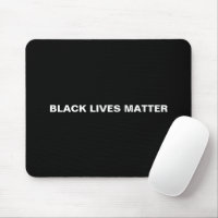 Black Lives Matt noir blanc texte minimaliste