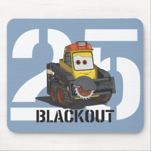 Tapis De Souris Black-out Character Art