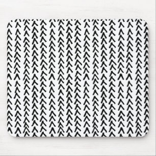 Tapis De Souris Black Rustic Motif tribal Mousepad