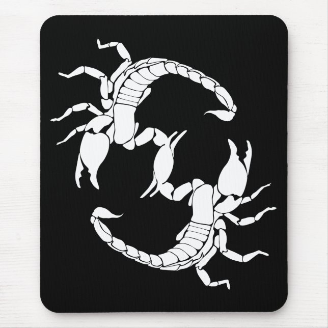 Tapis De Souris Black & White Letter S (Devant)