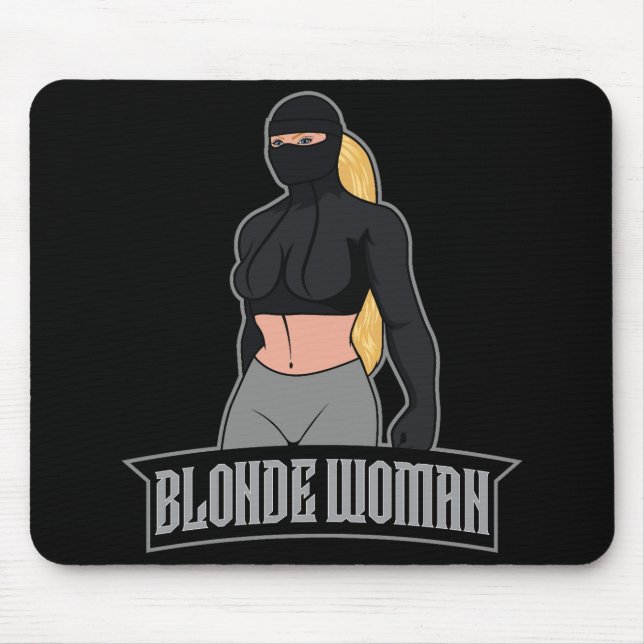 Tapis De Souris Black Woman (Devant)