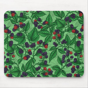 Tapis De Souris Blackberry en vert