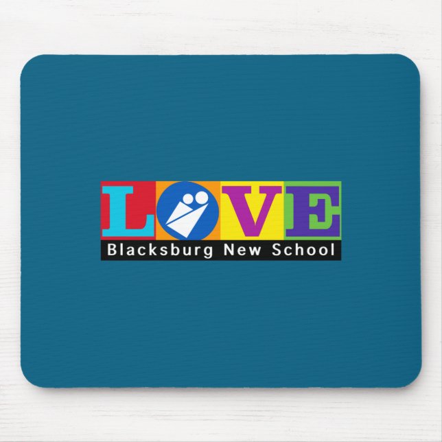 Tapis De Souris Blacksburg New School Merch Adult Slim Cut  (Devant)