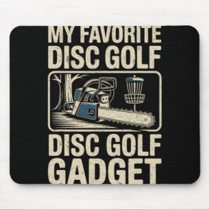 Tapis De Souris Blague de golf à disque Mon gadget préféré de golf