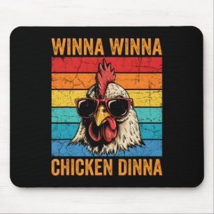 Tapis De Souris Blague de poule drôle Poules Petit exploitant agri