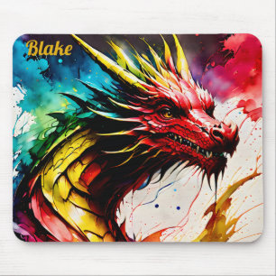 Tapis De Souris BLAKE ~ Zany Dragon ~ Bright! ~