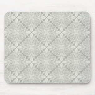 Tapis De Souris Blanc antique de dentelle