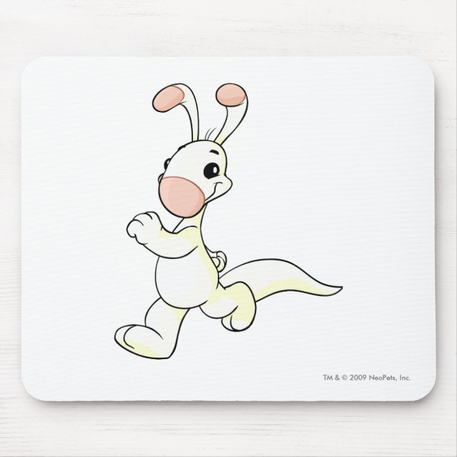 Tapis De Souris Blanc de Blumaroo (Devant)